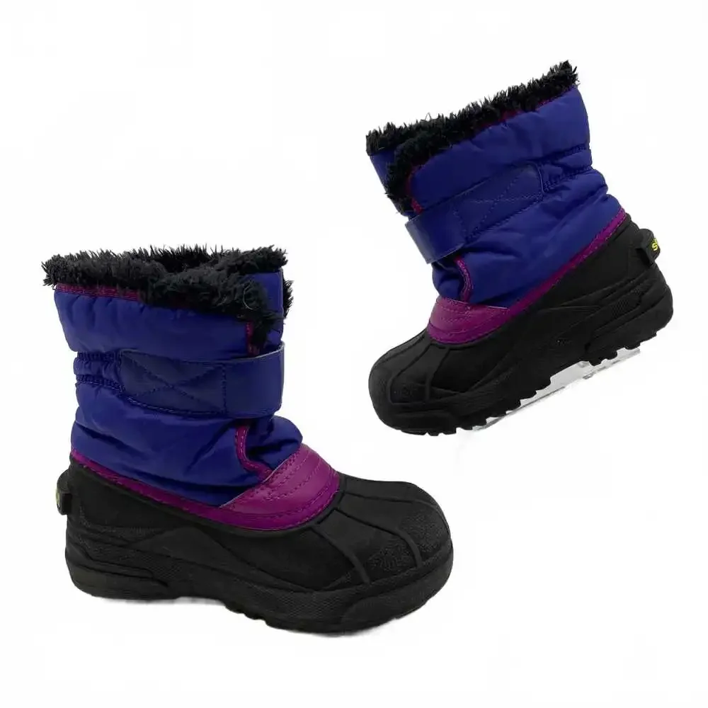 Sorel Kids Snow Boots Black/Purple | 13G Girls Rain & Snow Boots